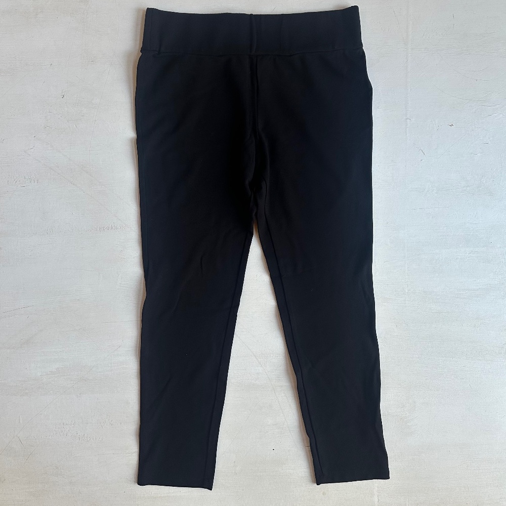 COS Black Wide Waistband Leggings